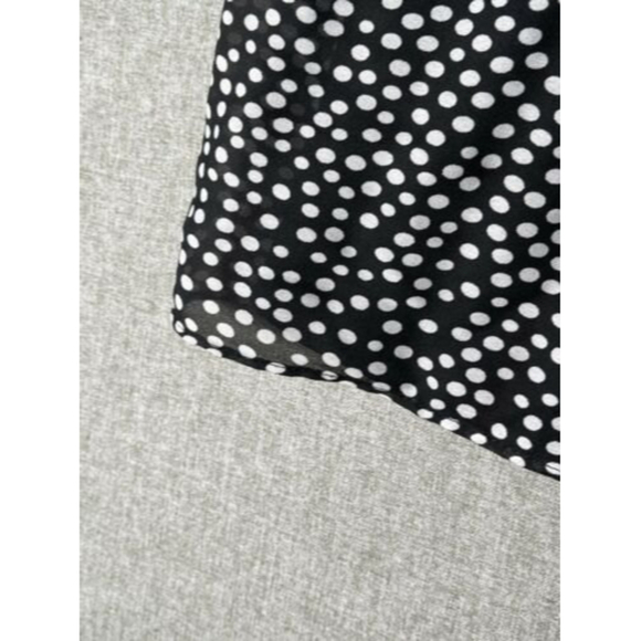 Allison Taylor Women Black Skirt SZ XL Knee Length Flowy Stretch - Picture 4 of 8